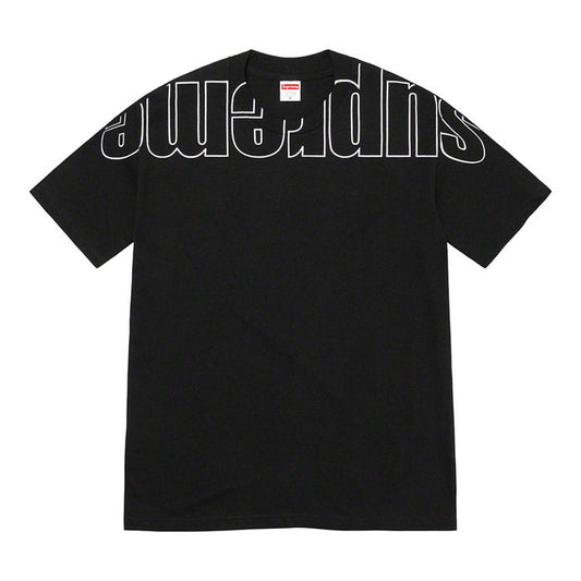 Supreme Upside Down Tee- Black