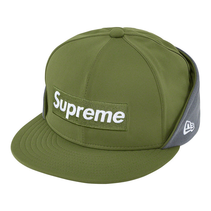 Supreme WINDSTOPPER® Earflap Box Logo New Era®- Dark Olive