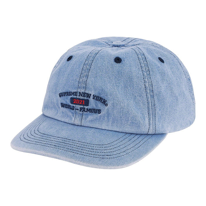 Supreme World Famous 6-Panel- Denim