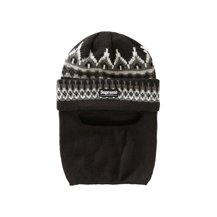 Supreme Facemask Beanie- Black