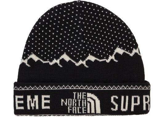 Supreme The North Face Fold Beanie- Black