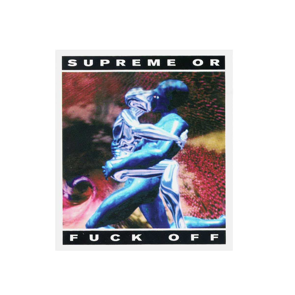 Supreme Cyber Sticker