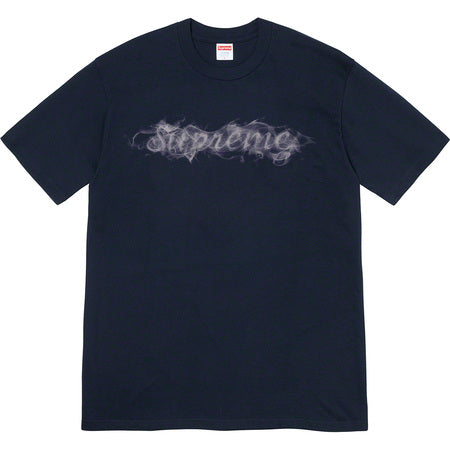 Supreme Smoke Tee- Navy