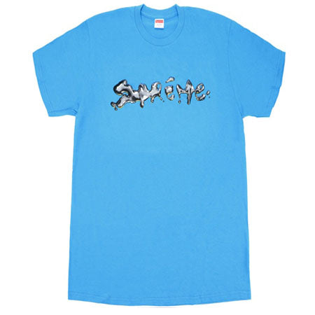 Supreme Liquid Tee- Bright Blue